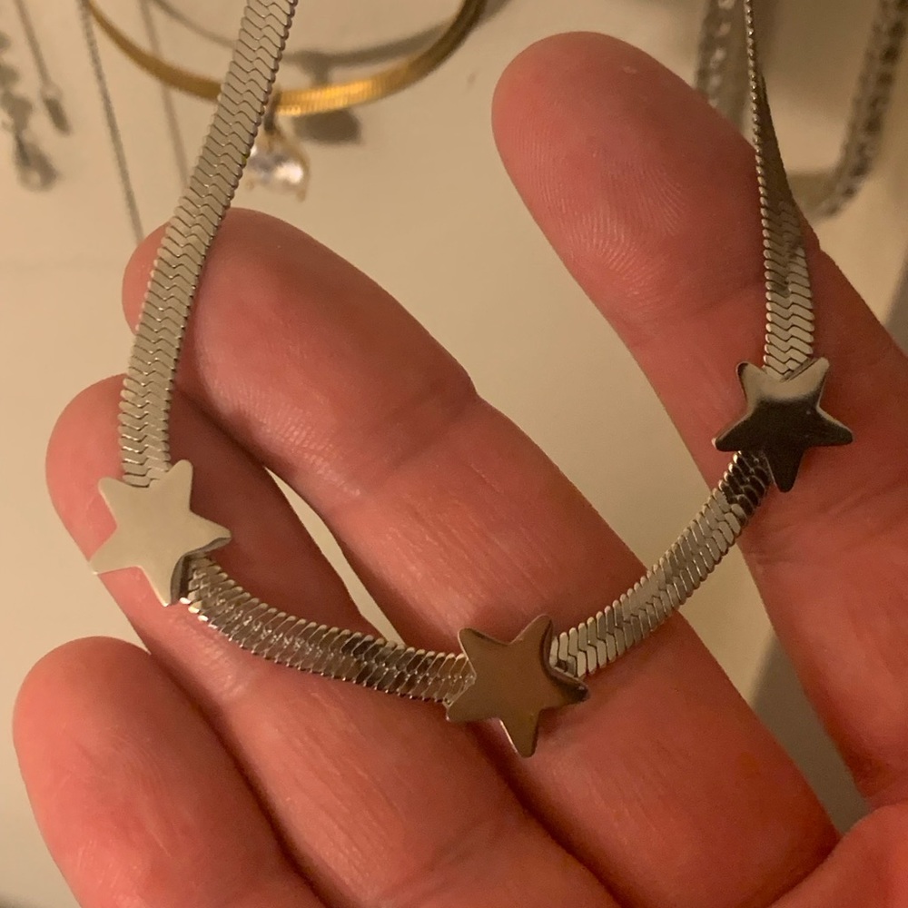 - Stainless Steel Star Necklace